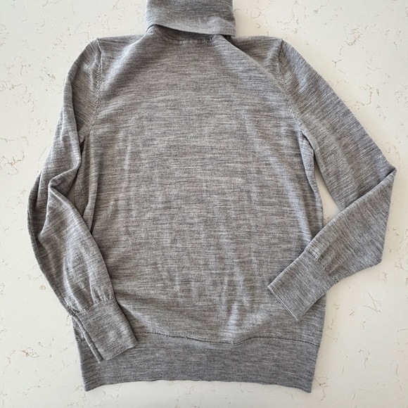 NWOT Merino Wool Turtleneck Sweater - Picture 4 of 7